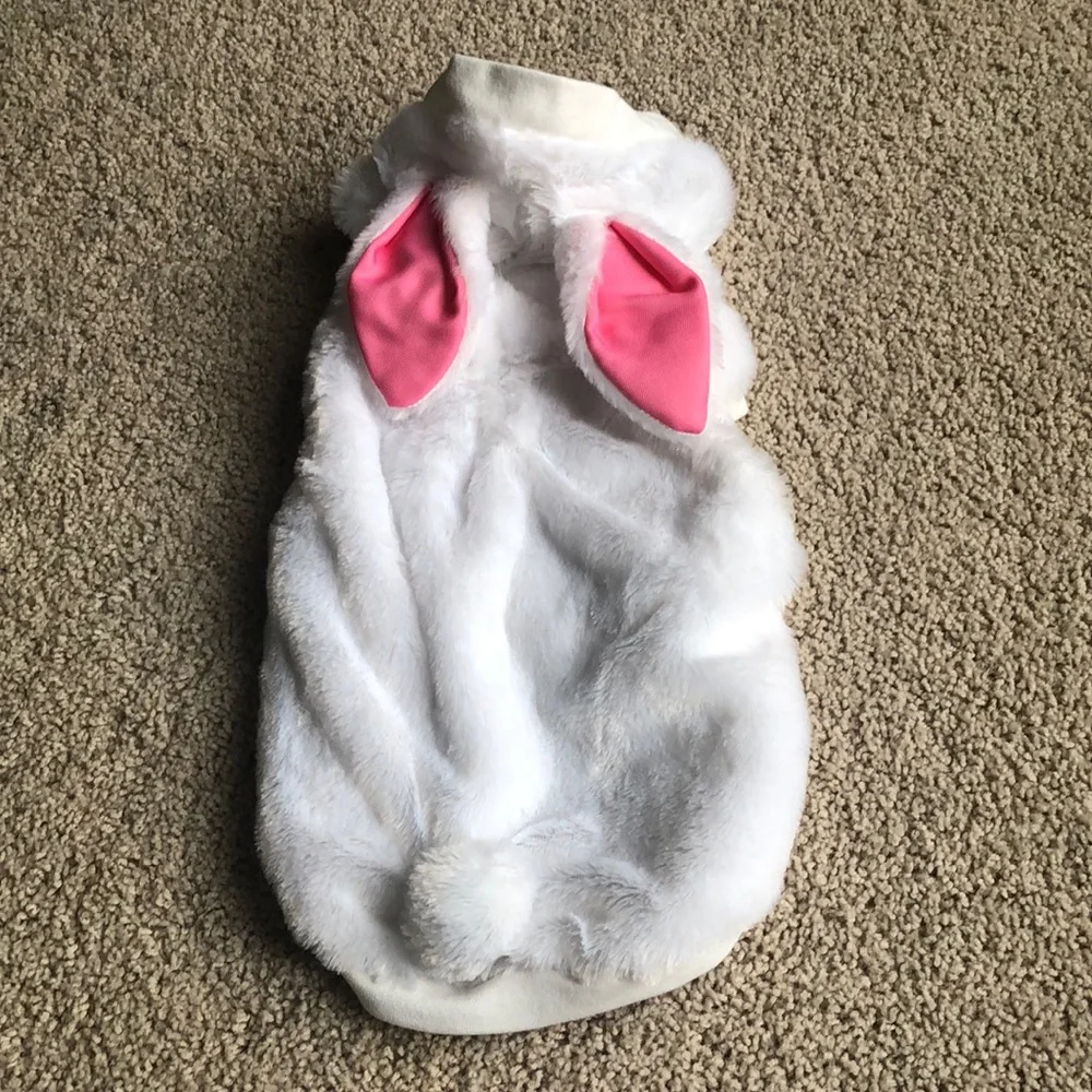 SOFT BUNNY PUPPY COSTUME - Picture 2 of 3